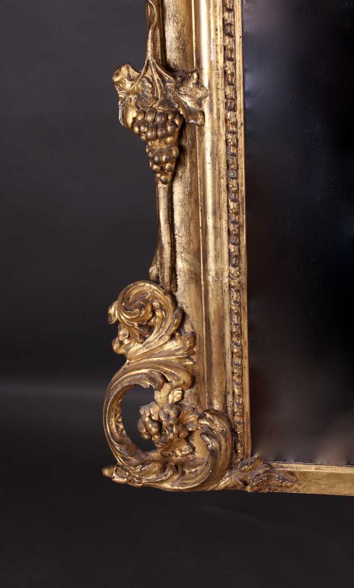 Victorian Giltwood and Composition Wall Mirror by Charles Nosotti, London Circa 1870 - Image 3