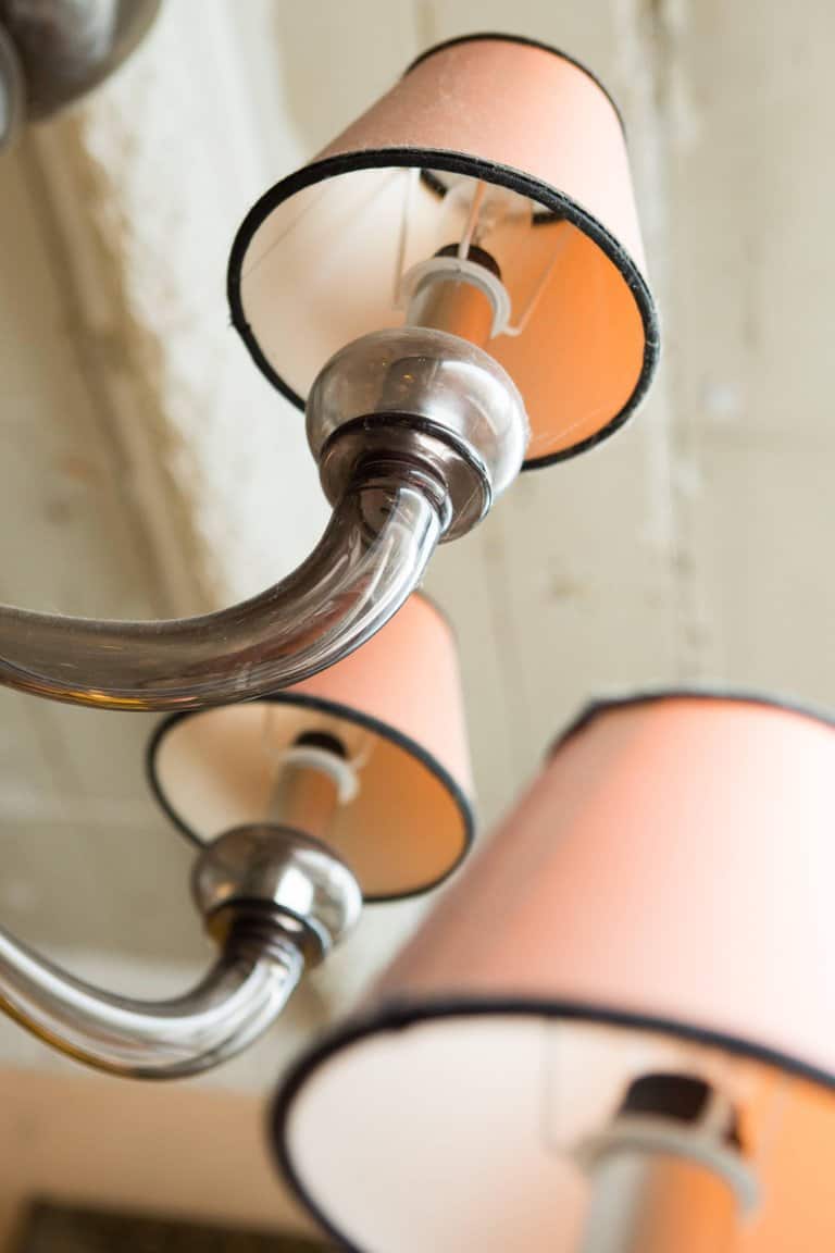 Large Vintage Twenty-Four-Light Murano Glass Chandelier - Image 5