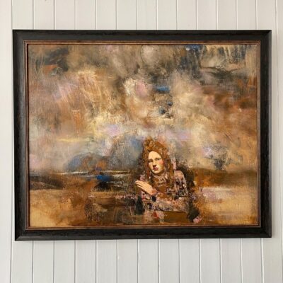 Raw Umber - Mixed Media by Timur Ernst Akhmedov