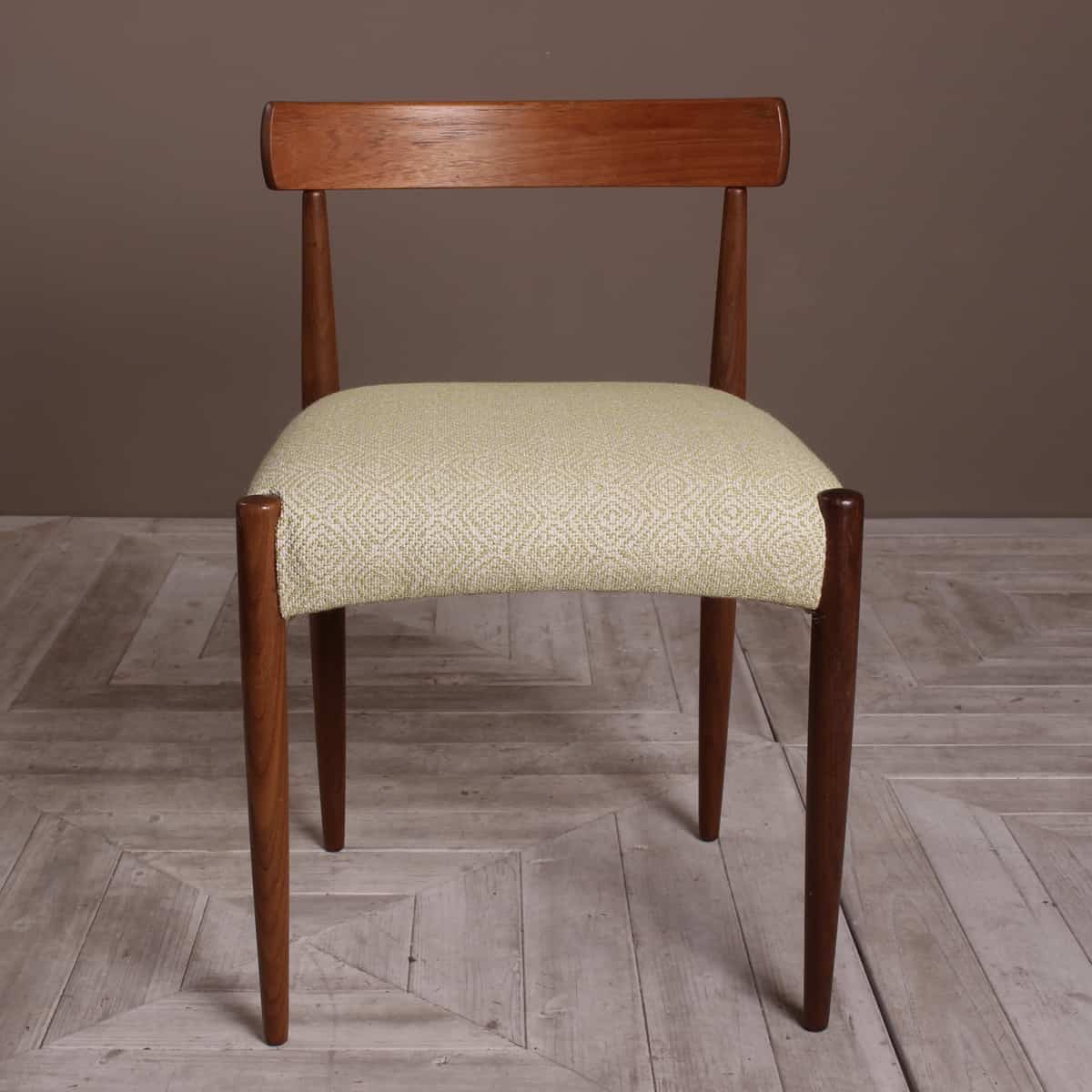 Six Midcentury Dining Chairs by Arne Hovmand Olsen for Mogens Kold, Circa 1960 - Image 8