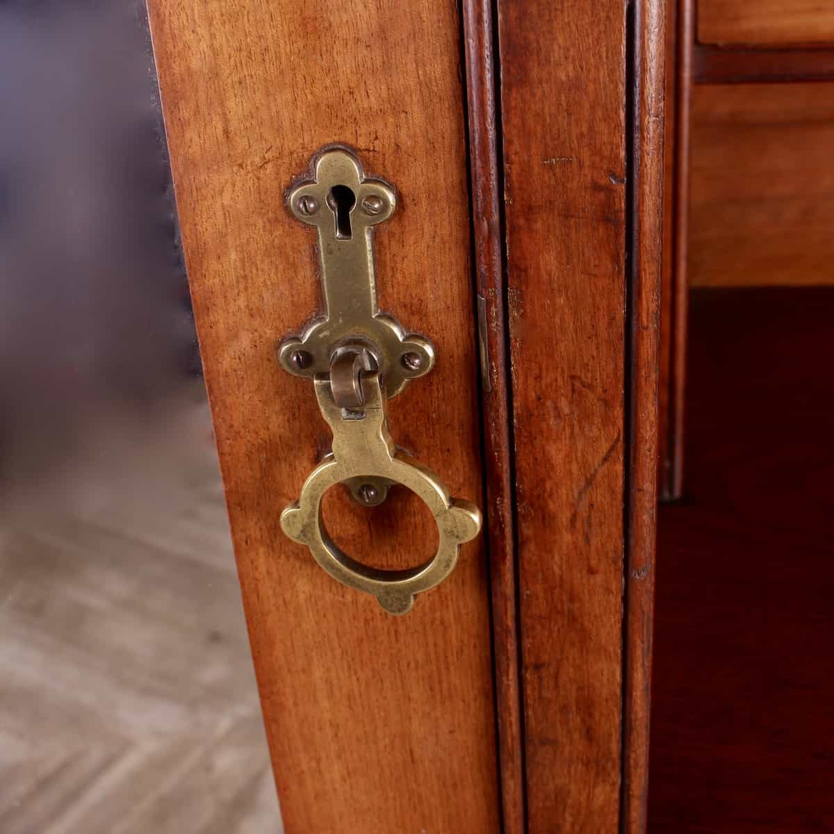 A Late Victorian Aesthetic Movement Walnut Wardrobe by W Walker & Sons, London - Image 6