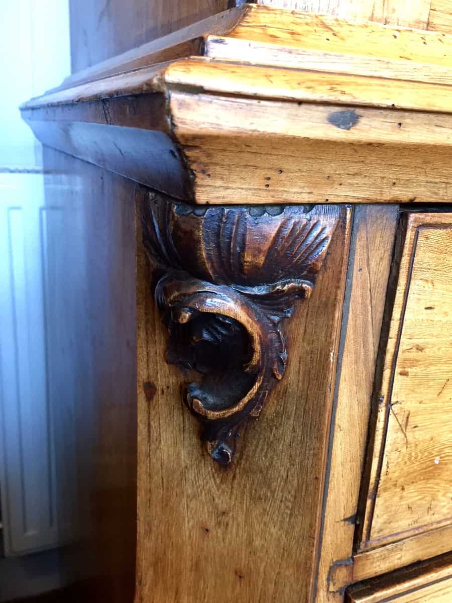 A 19th Century Dutch Ash and Oak Linen Press / Cabinet - Image 3