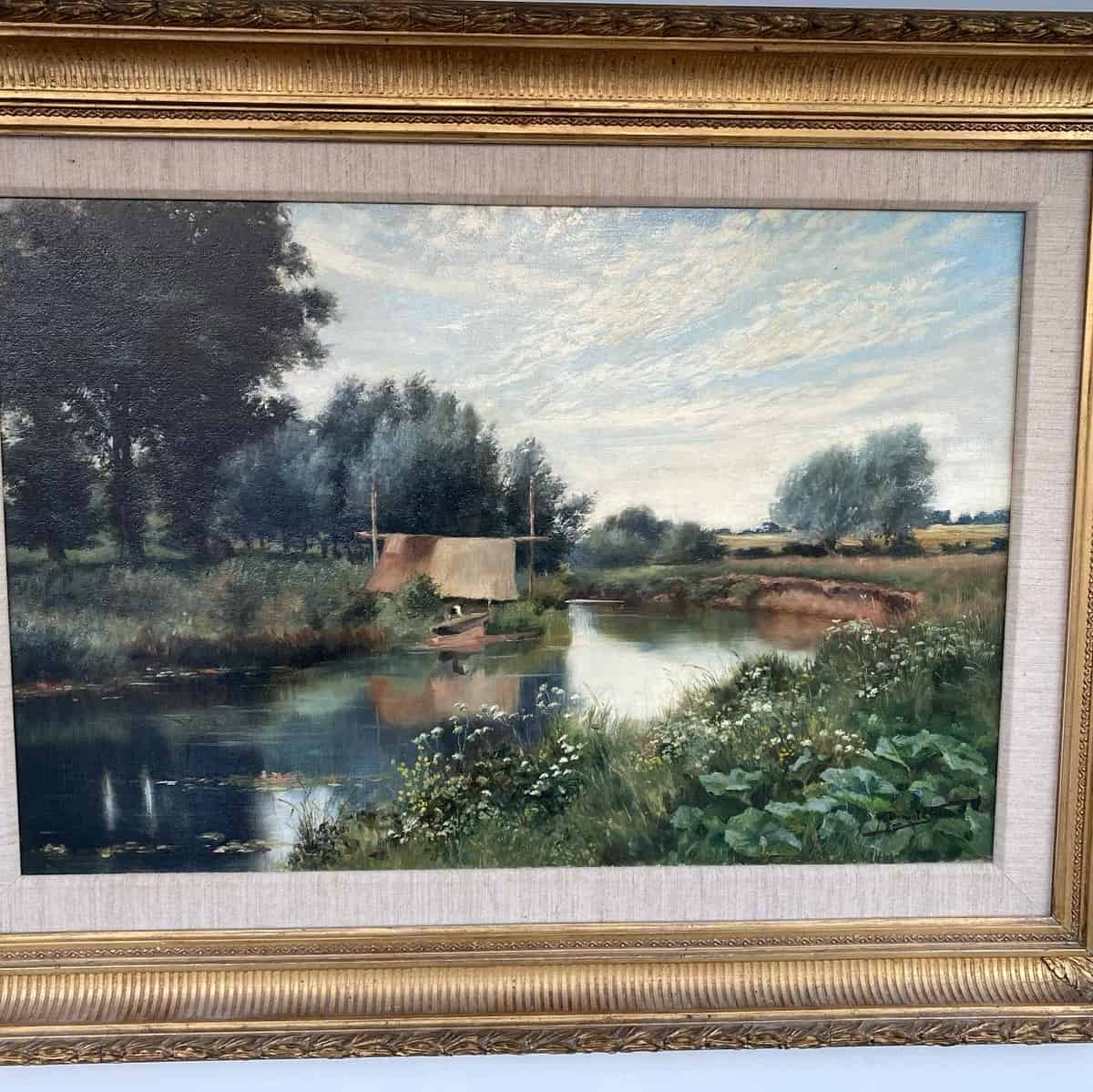 River Landscpe Painting by Helen Donald-Smith - Image 6