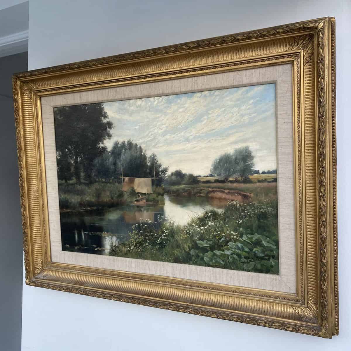 River Landscpe Painting by Helen Donald-Smith - Image 8