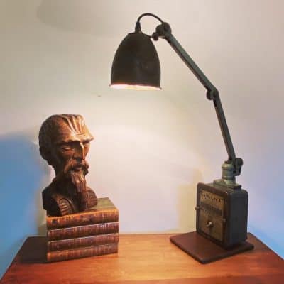 Industrial Midcentury Machinist Lamp