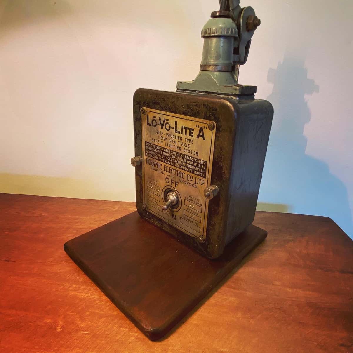 Industrial Midcentury Machinist Lamp - Image 5