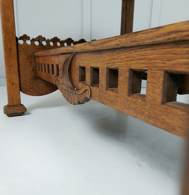 An American Arts & Crafts Library or Console Table - Image 7