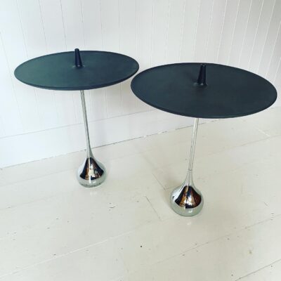 A Pair of Baleri Italia Celine Tables