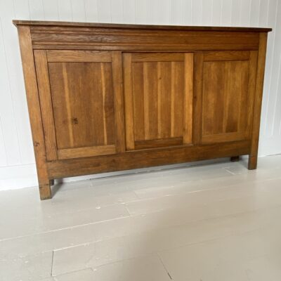 Vintage French Oak Hall or Kitchen Cabinet