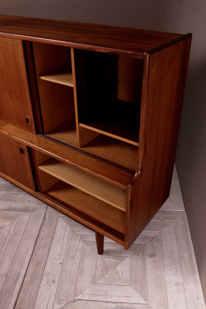 Danish Rosewood Sideboard Credenza by Johannes Andersen, Circa 1960 - Image 3