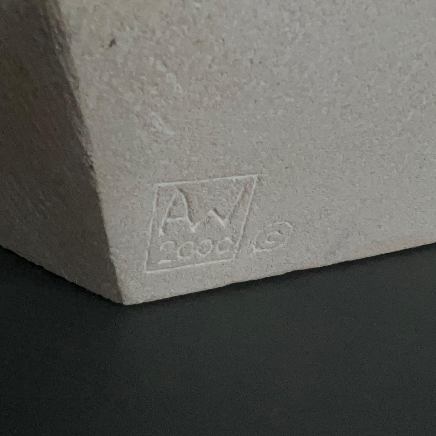 Carved Portland Stone Sculpture by Andre Wallace - Image 7