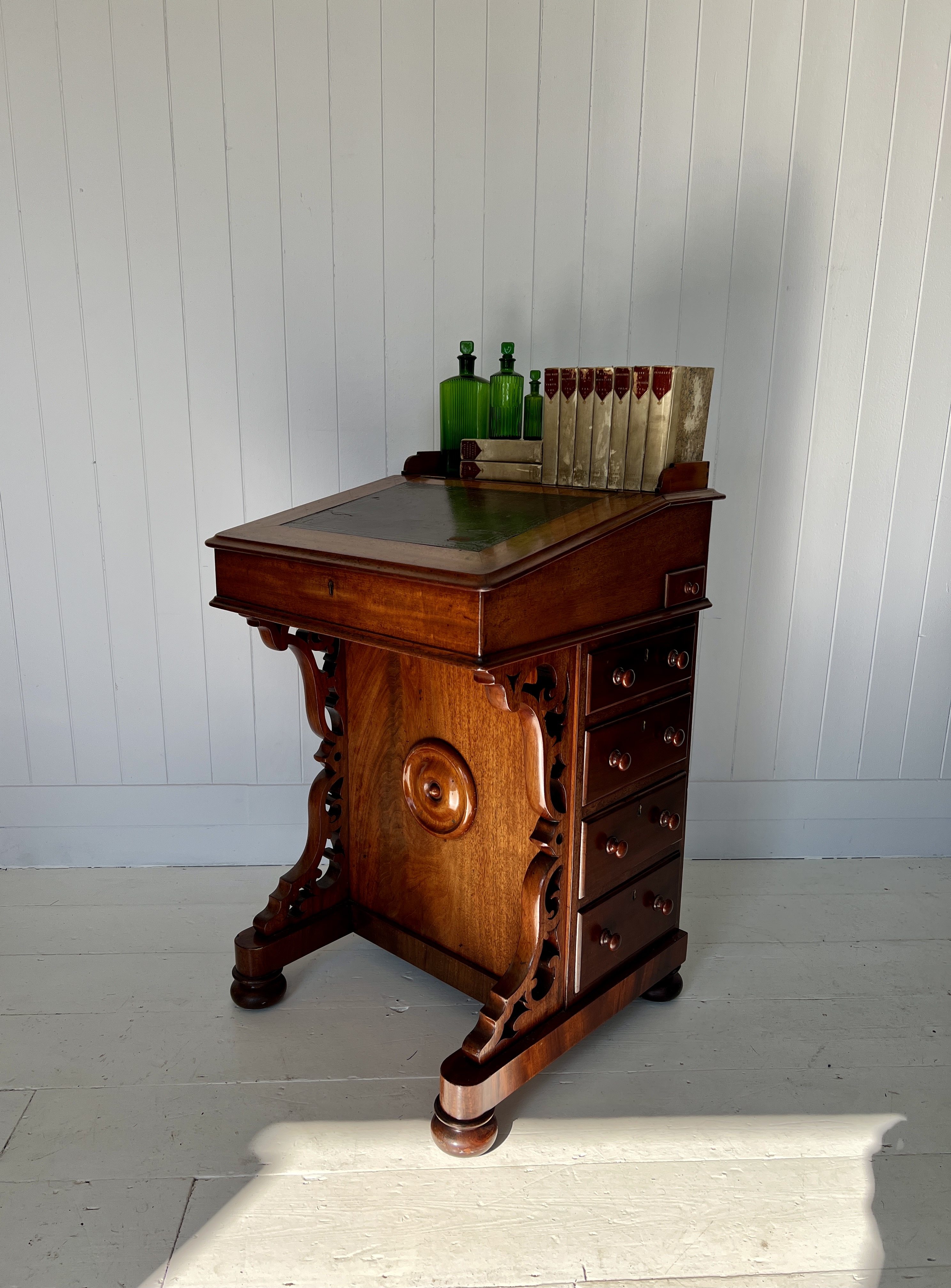 Victorian Mahagony Davenport Desk - Image 3