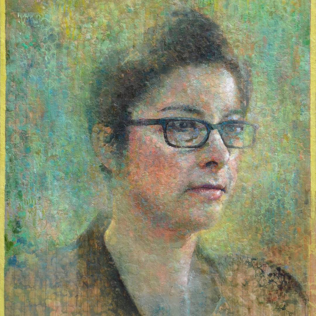Trafalgar Square Oil On Wax Panel by Bill Bone - Image 6