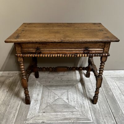 An C18th Oak Hall or Side Table