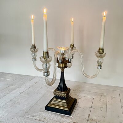 Large Regency Style Centrepiece Candelabra