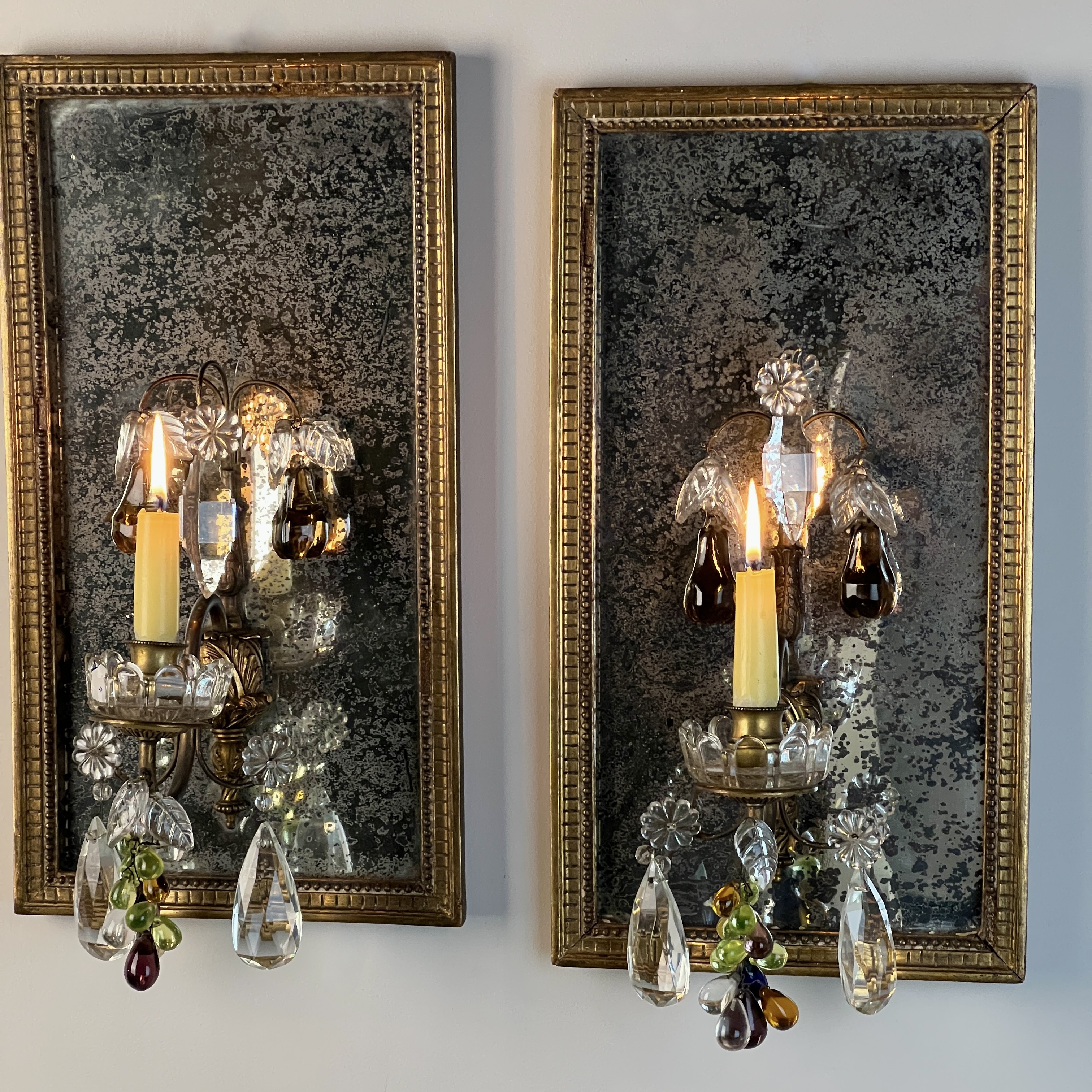 Pair Of C19th Venetian Girandole Mirrors - Image 9