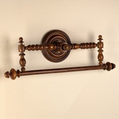 Victorian Turned Bobbin Towel Rail