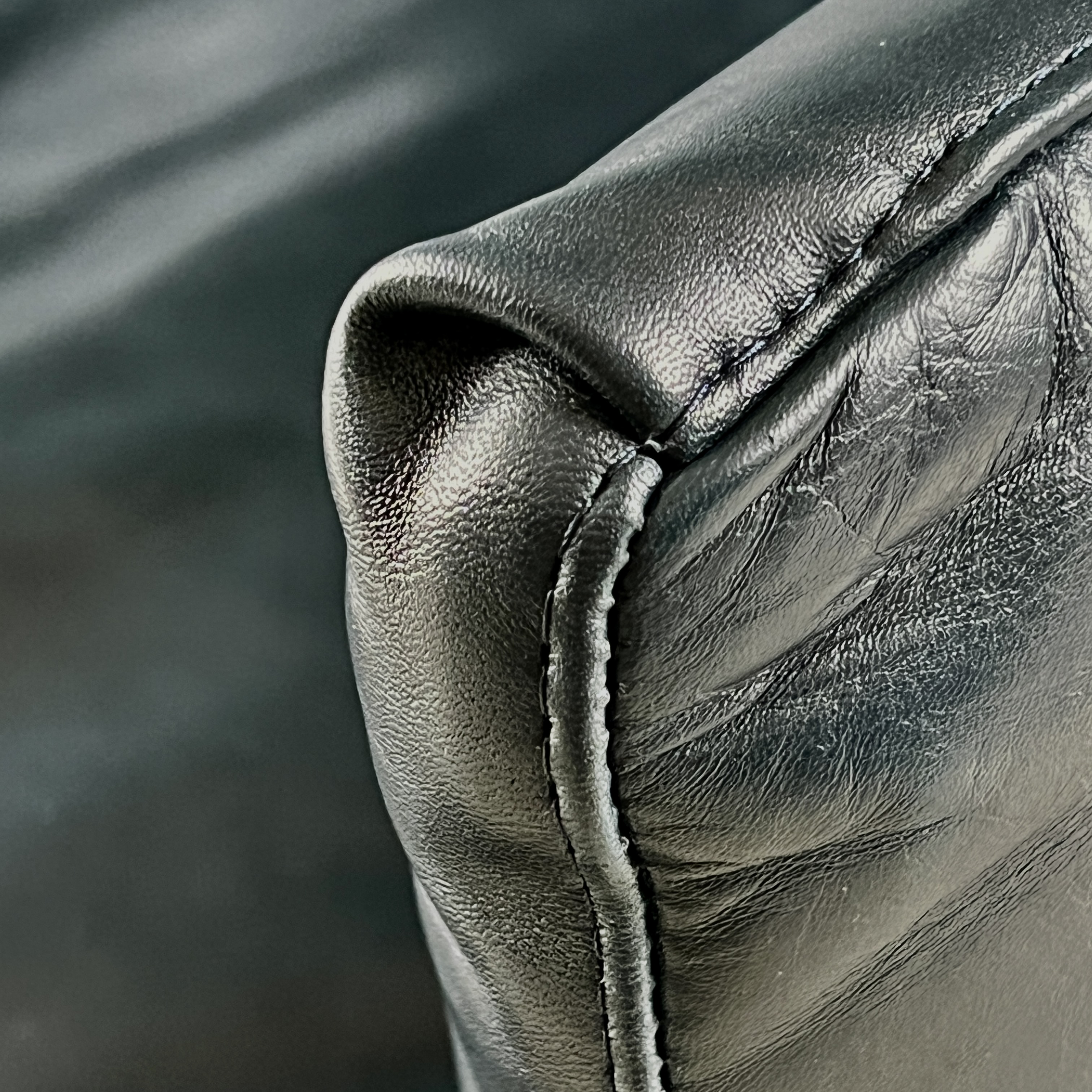 Heal’s Three Seater Leather Sofa - Image 7