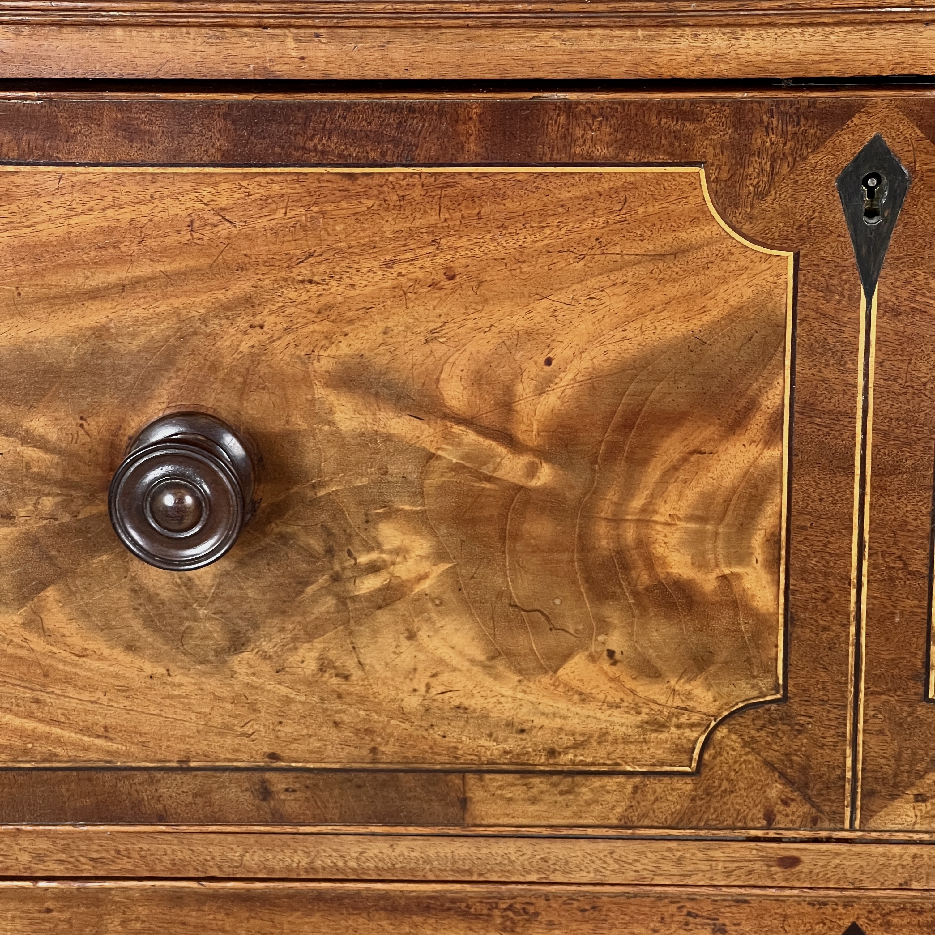 SOLD - A Georgian Mahogany Secretaire Bookcase Circa 1800 - Image 8