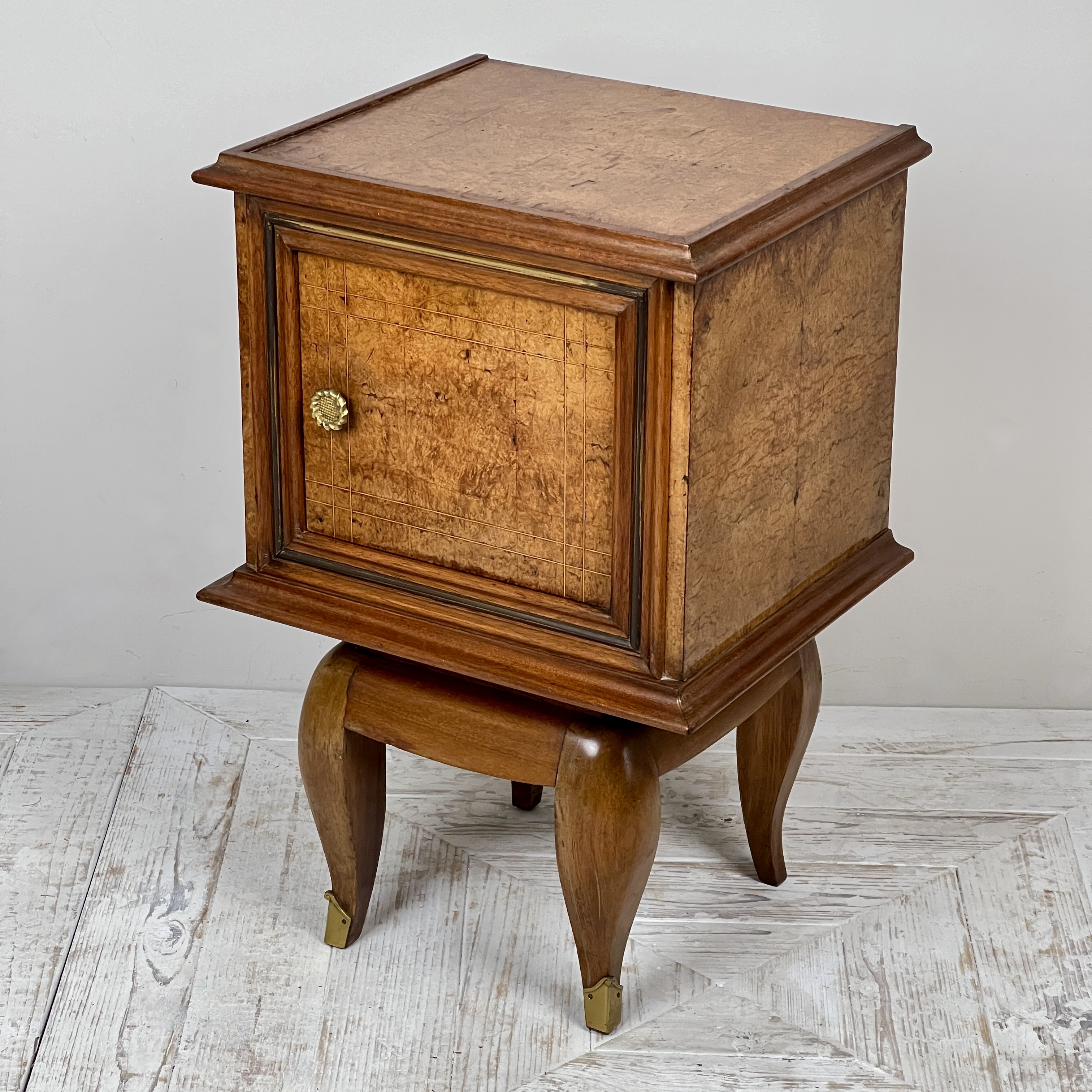 A Pair Of Italian Midcentury Bedside Cabinets - Image 9