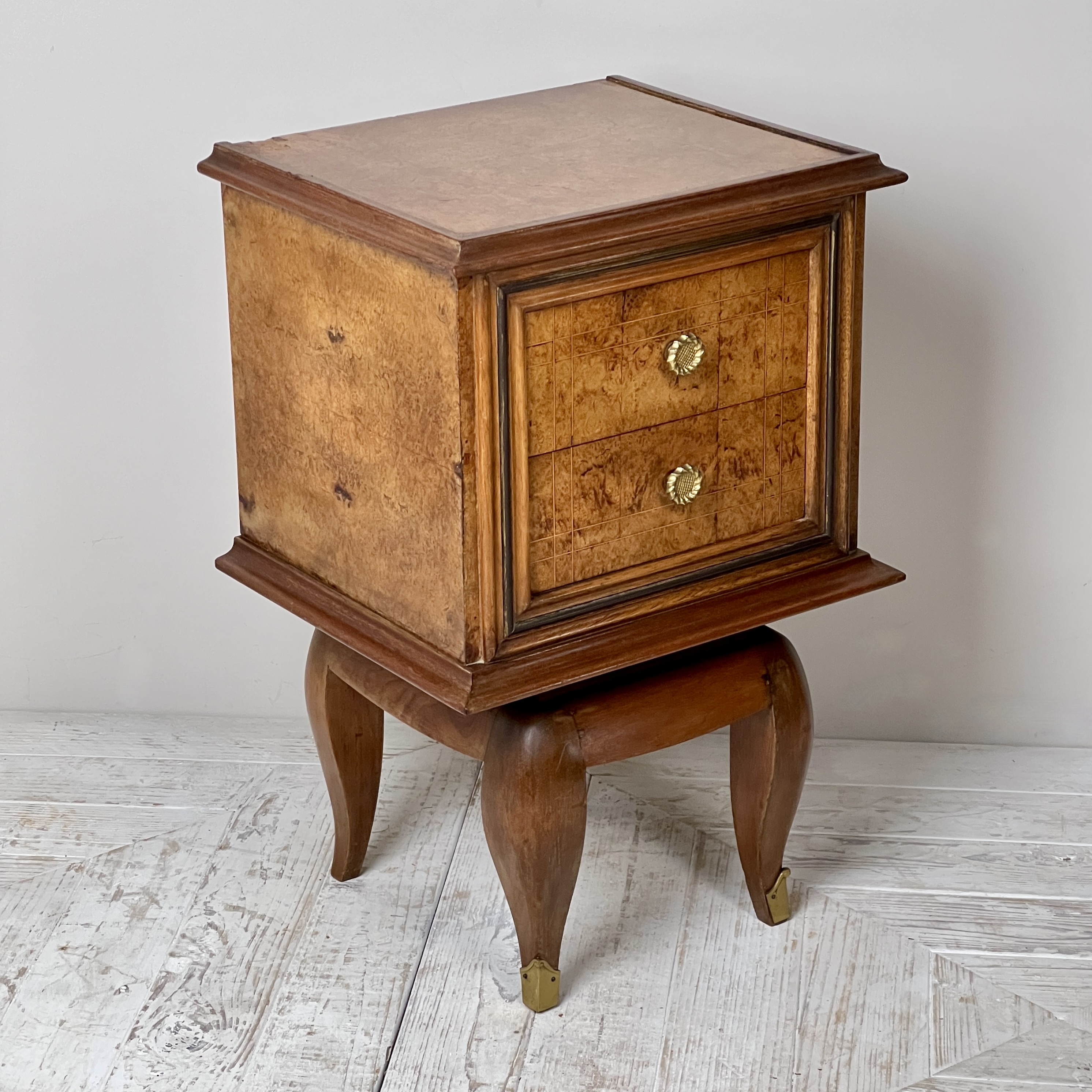 A Pair Of Italian Midcentury Bedside Cabinets - Image 10