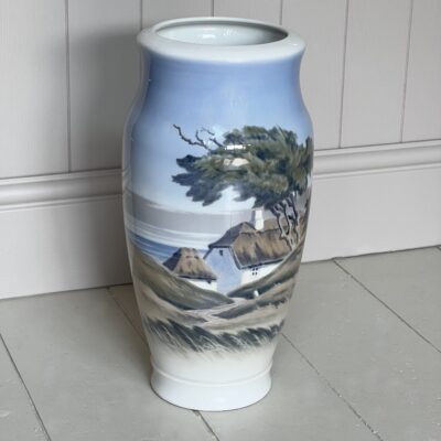 A Rare Large Royal Copenhagen Vase From 1963