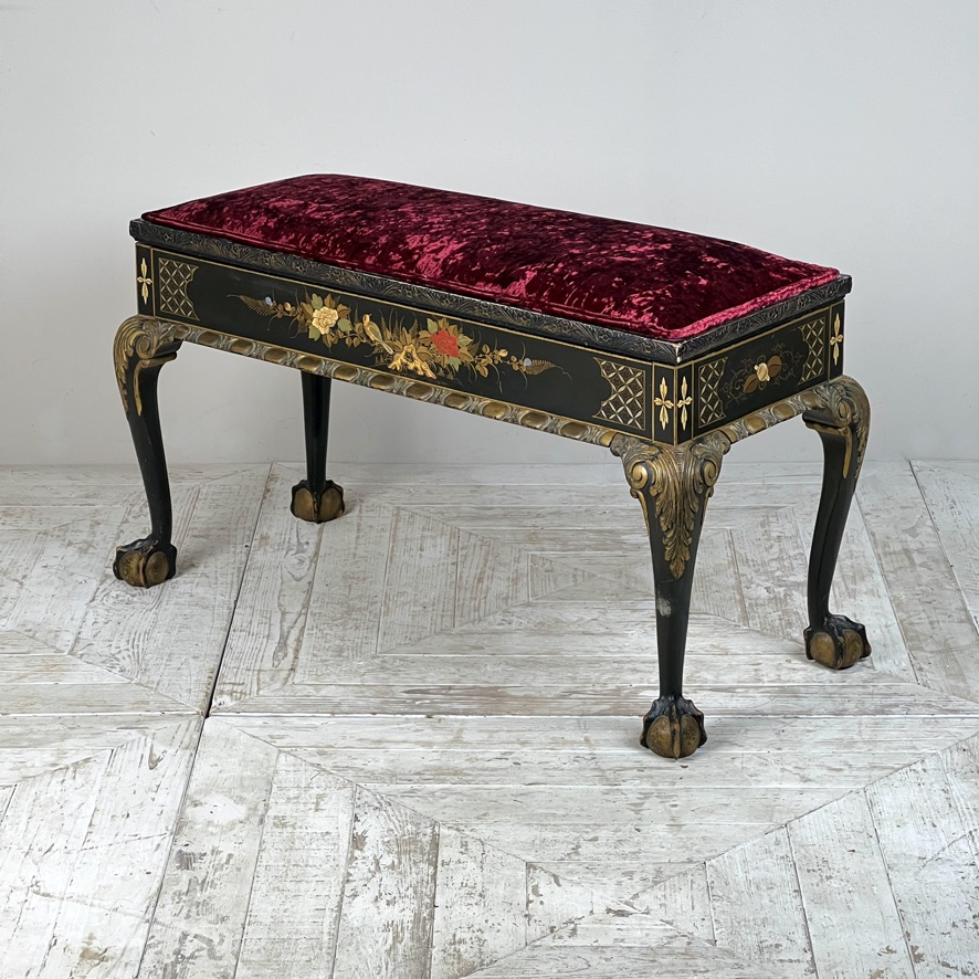 A Pair Of Early C20th Japanned Tub Chairs - Image 8