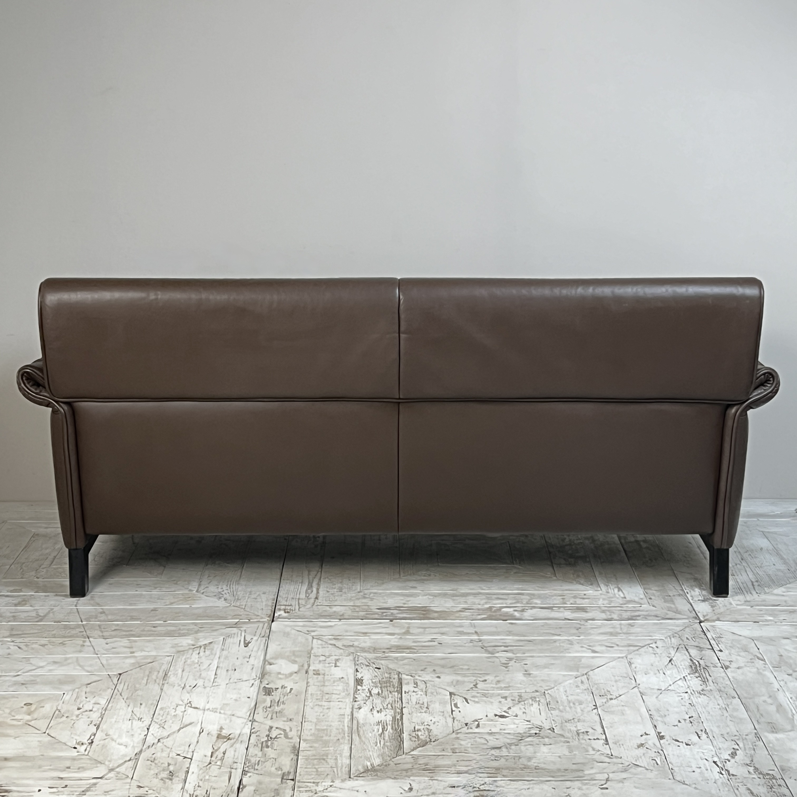 A De Sede Two Seater Leather Sofa - Image 6