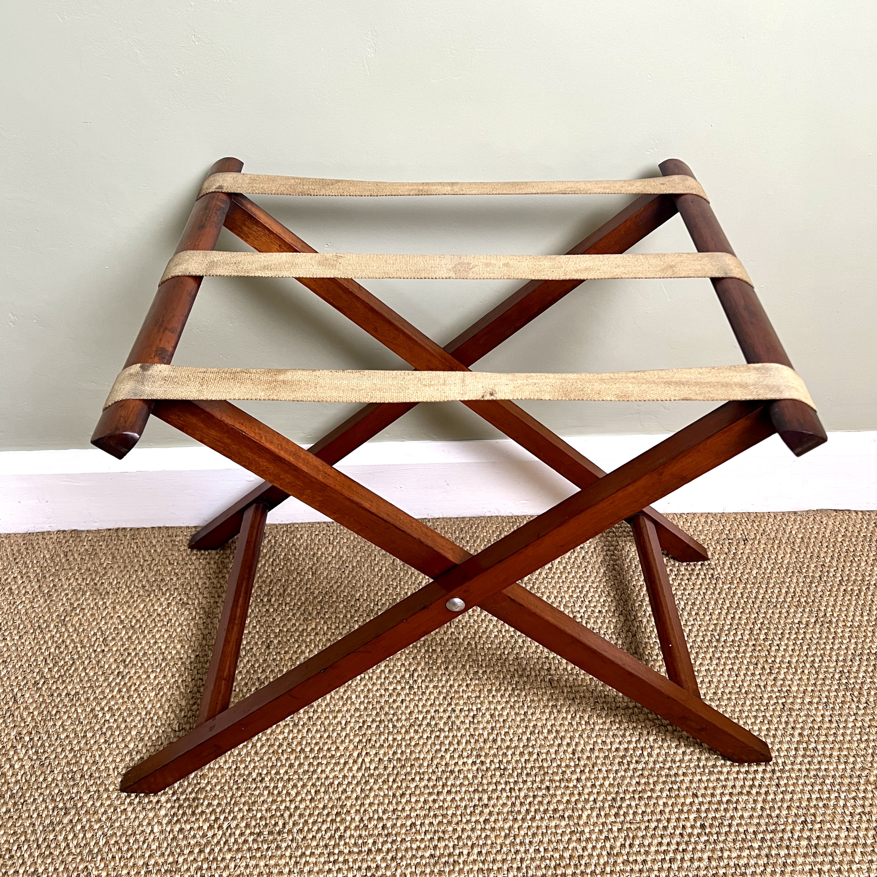 A C19th Mahogany Campaign Butlers Tray Table By Army & Navy CSL - Image 10
