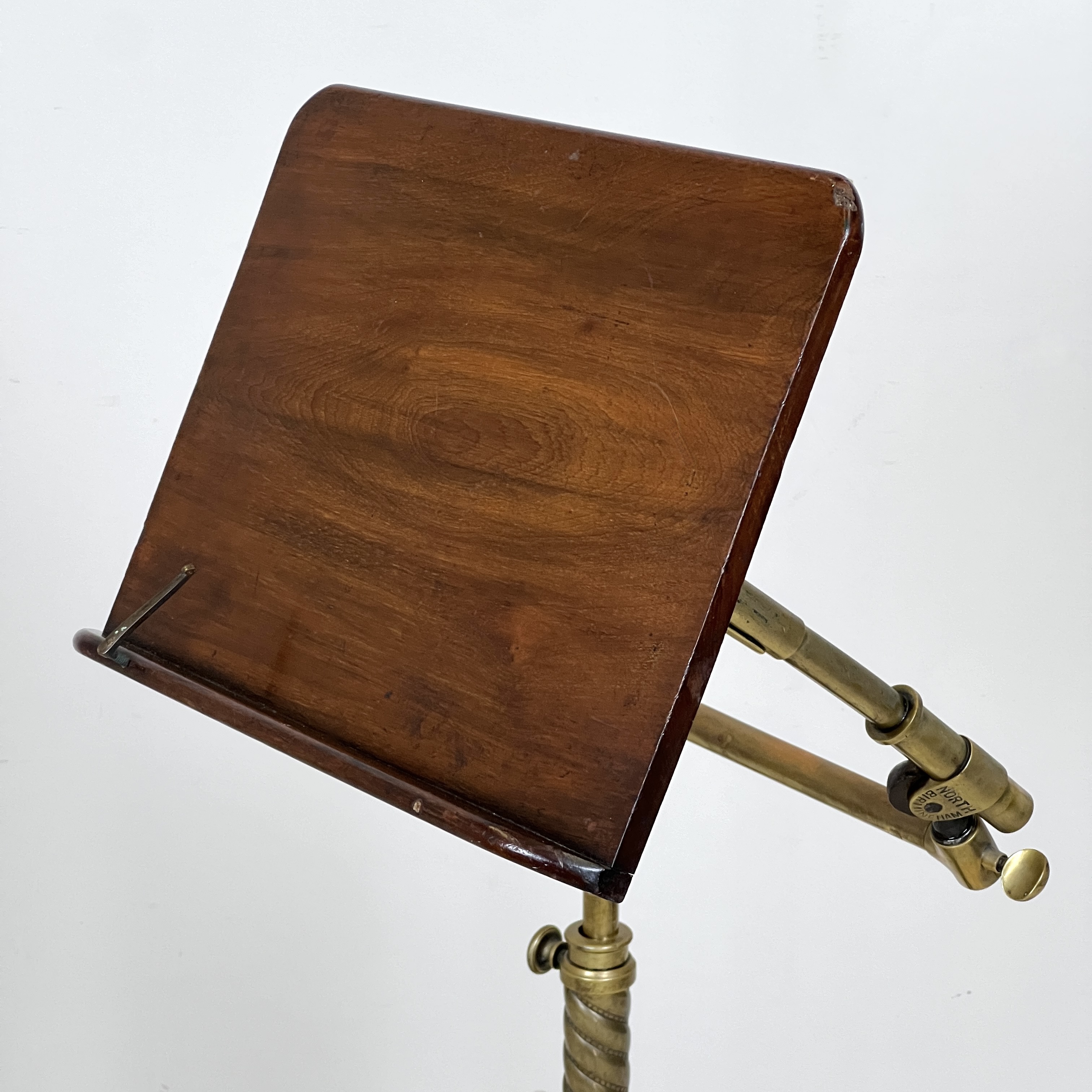 A Victorian Carter's Patent Brass And Cast Iron Reading Stand - Image 9