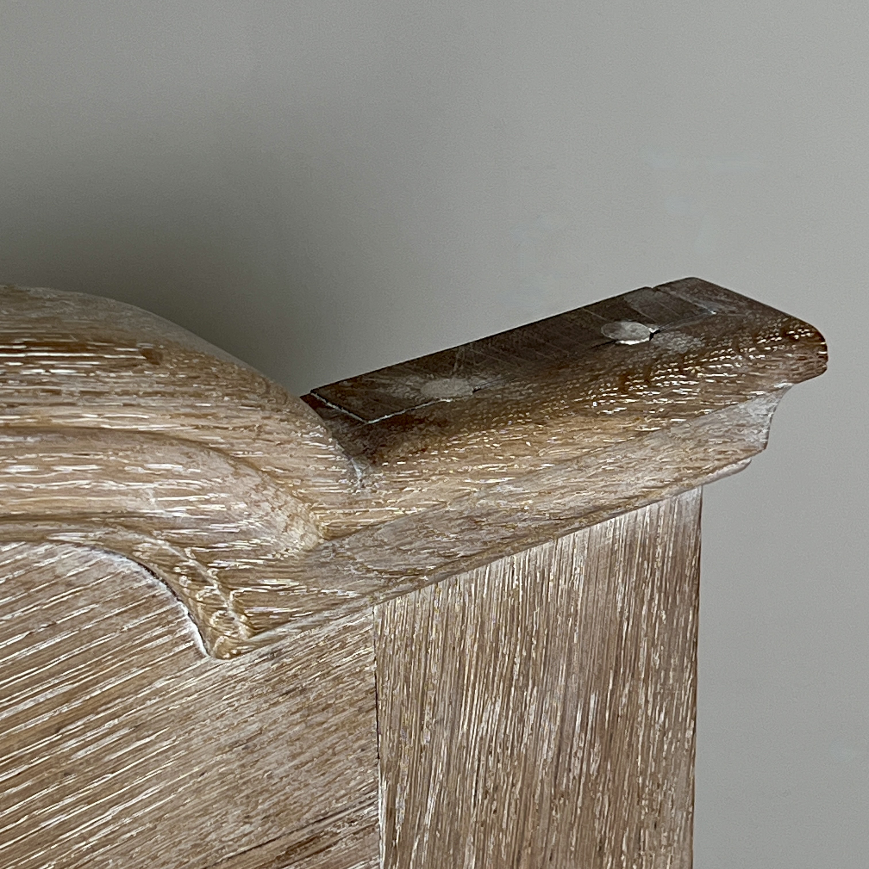 Early 20th Century Limed Oak Danish Sofa - Image 8