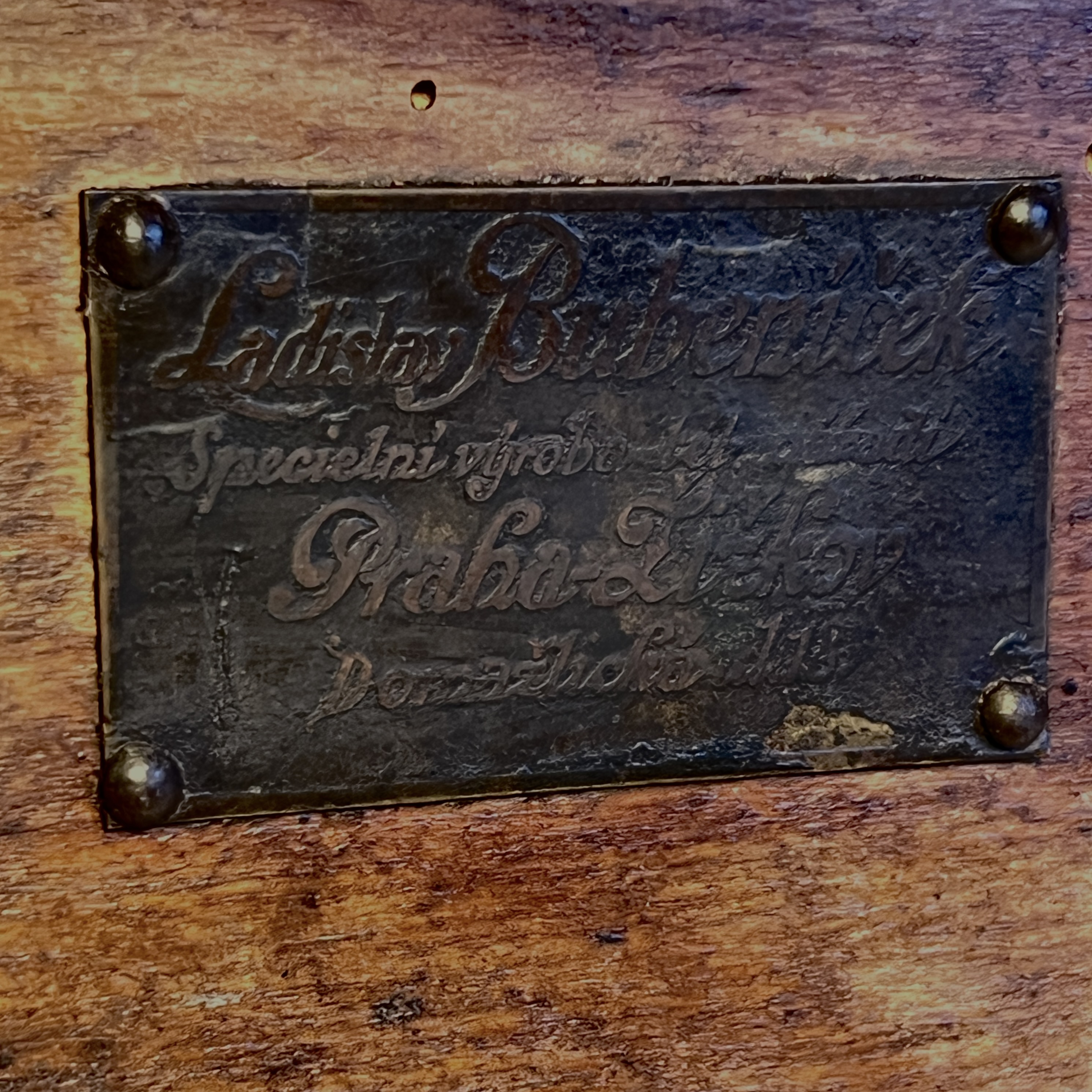A Large 1930/40'S Leather Pommel Coffee Table Stool - Image 6