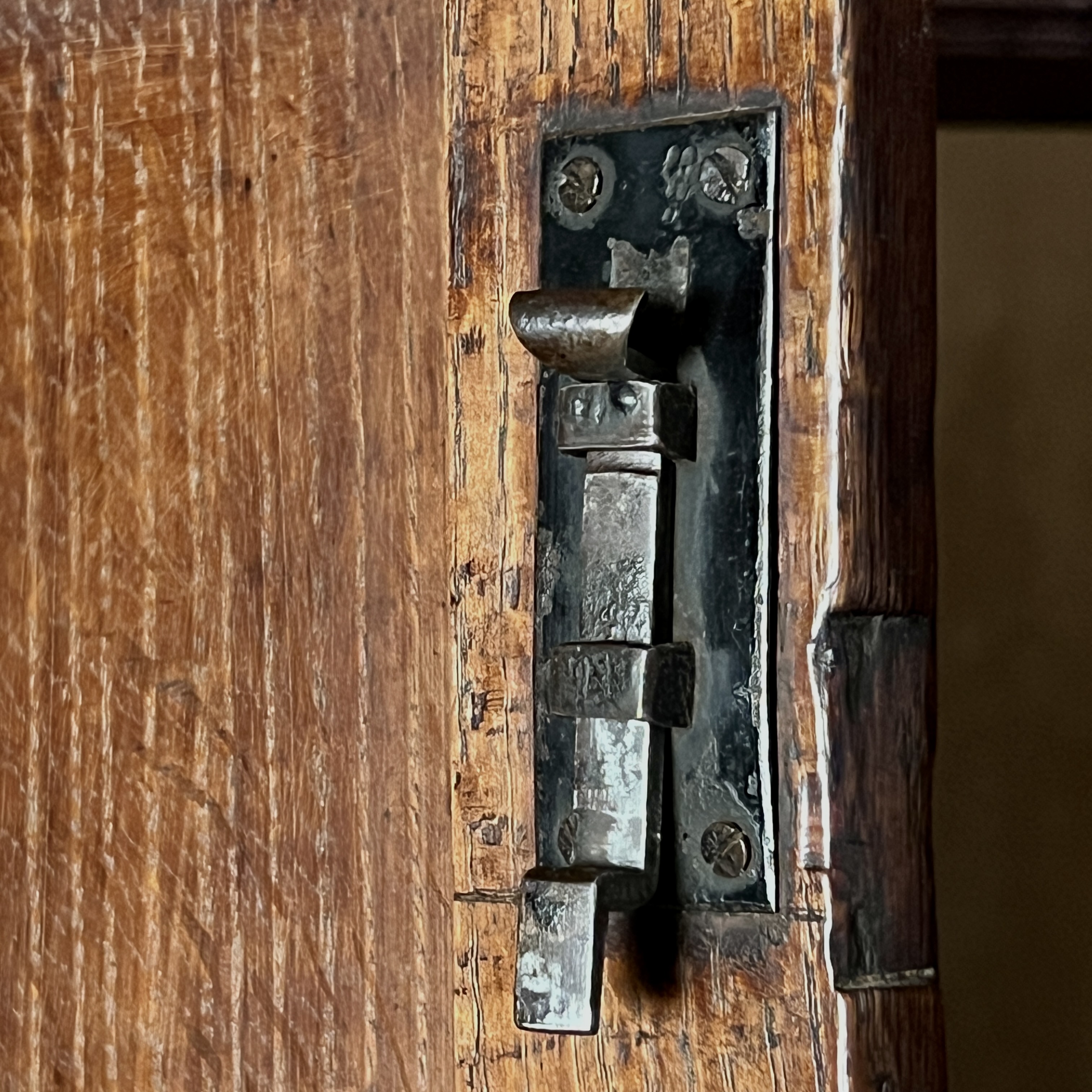 A Georgian Oak Estate Or Housekeepers Cupboard - Image 10