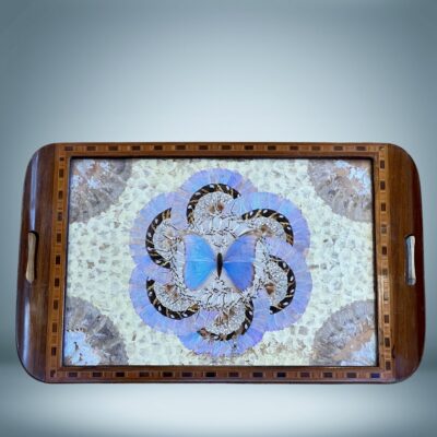 Antique Butterfly Tray