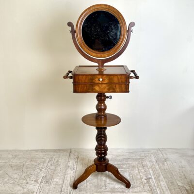 A Fine 19th Century Mahogany Shaving Stand