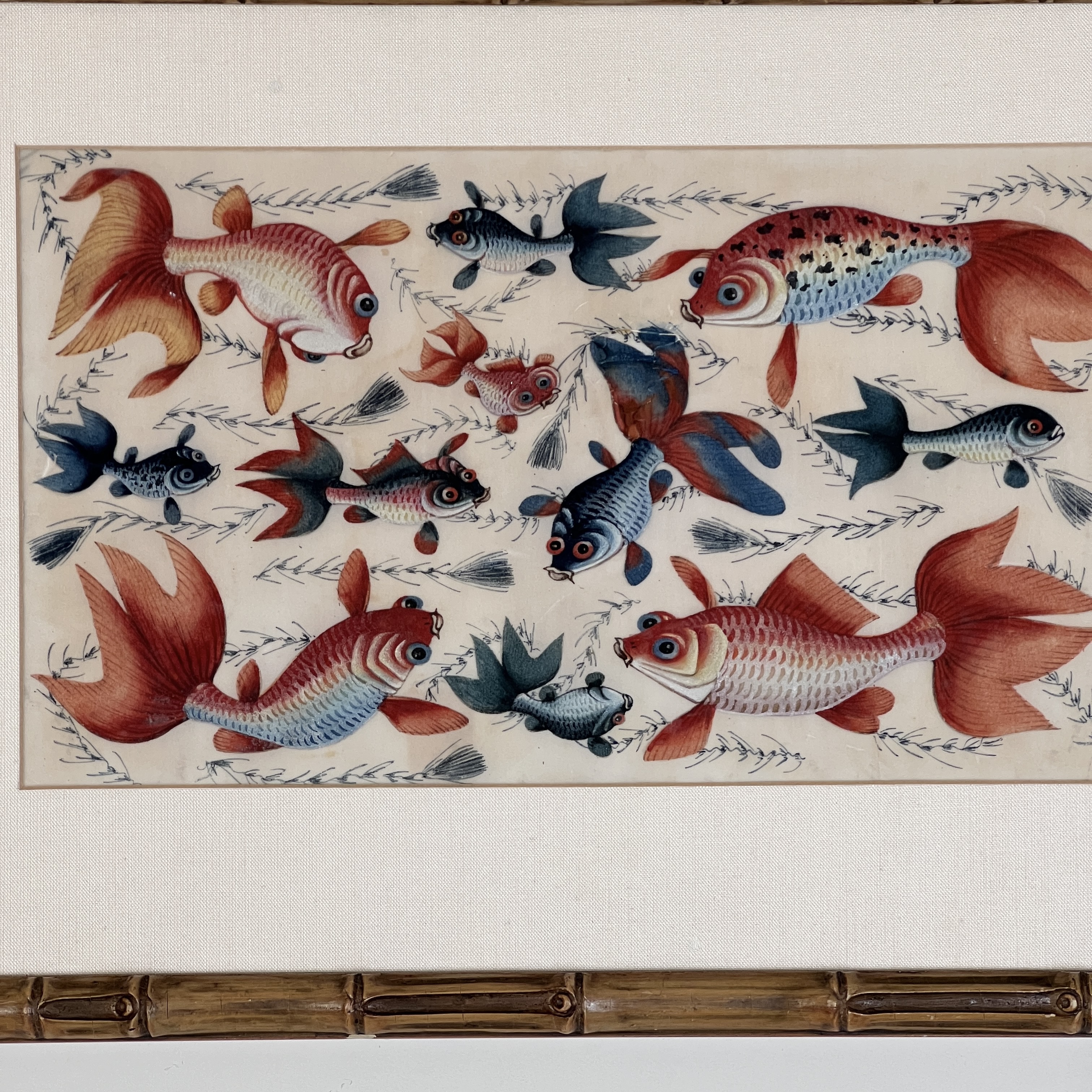A Late C19th Chinese Gouache Painting On Pith Paper - Image 5