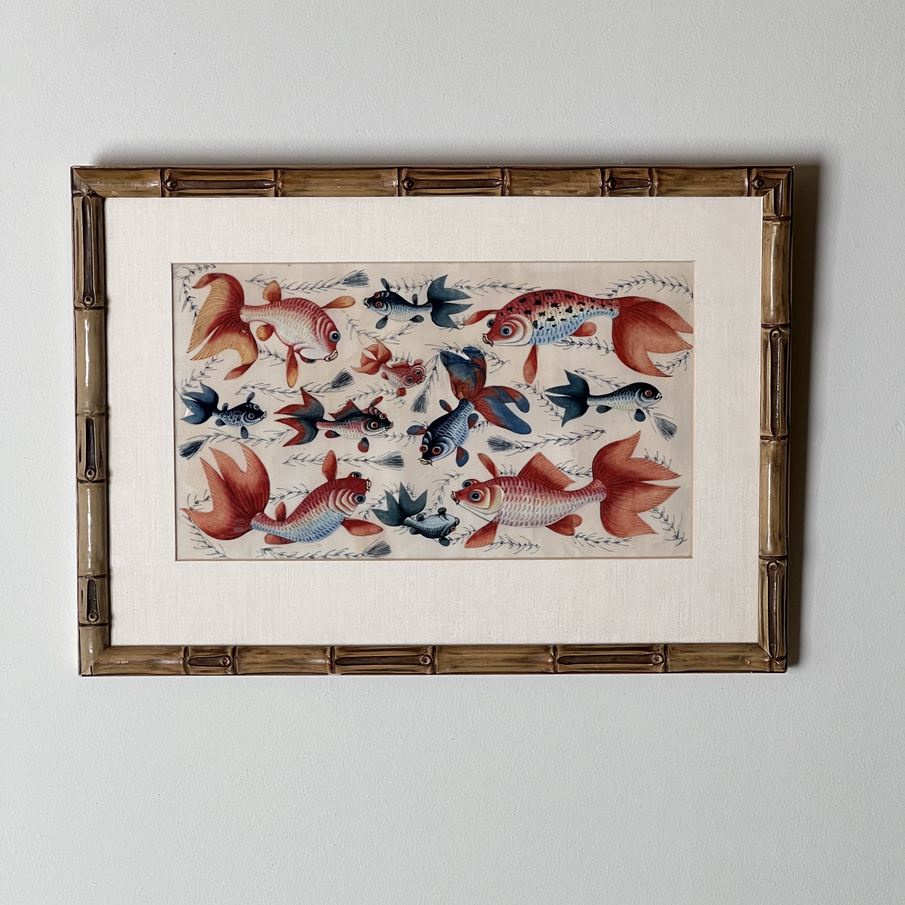 A Late C19th Chinese Gouache Painting On Pith Paper - Image 4