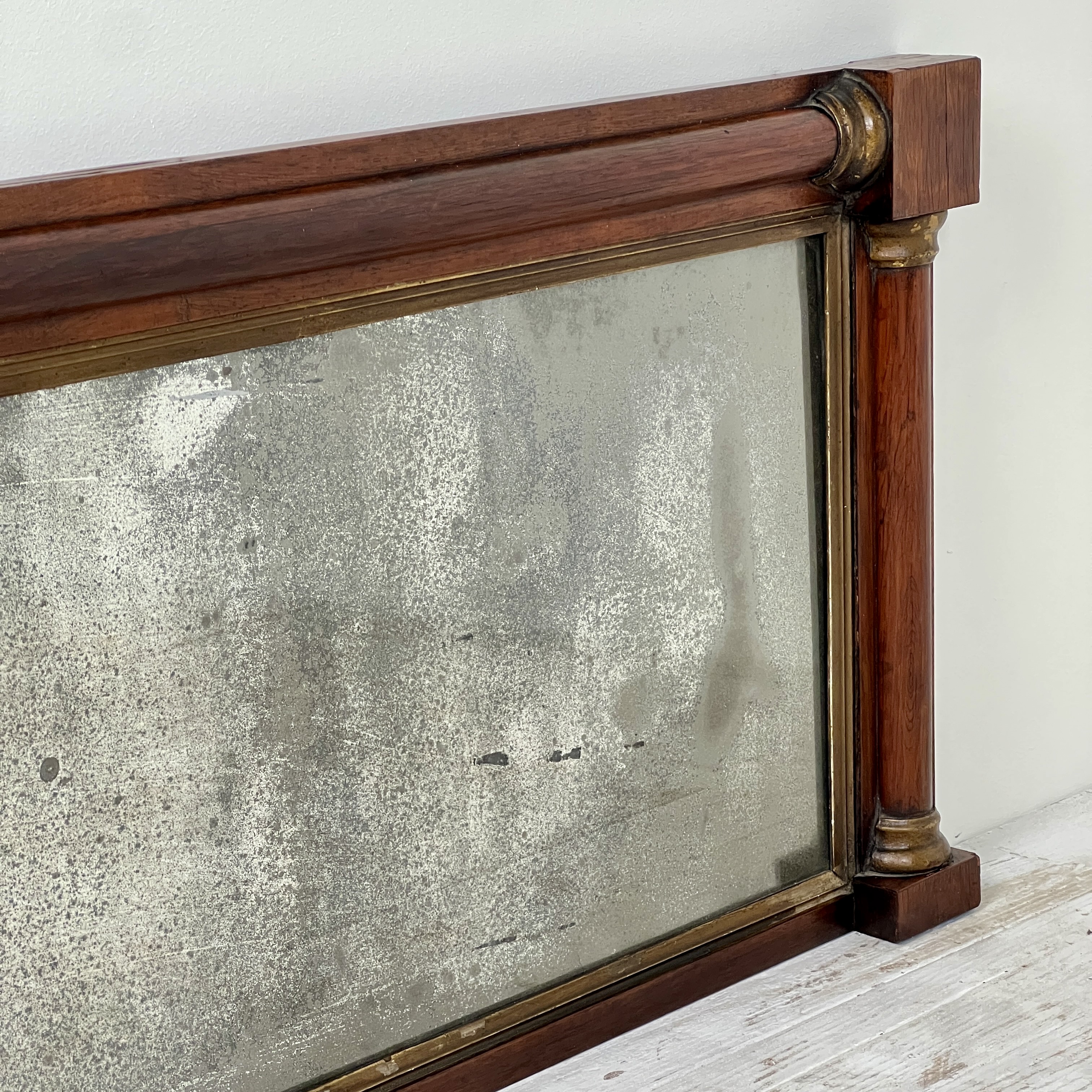 An Early 19th Century Mahogany Overmantel Mirror - Image 7