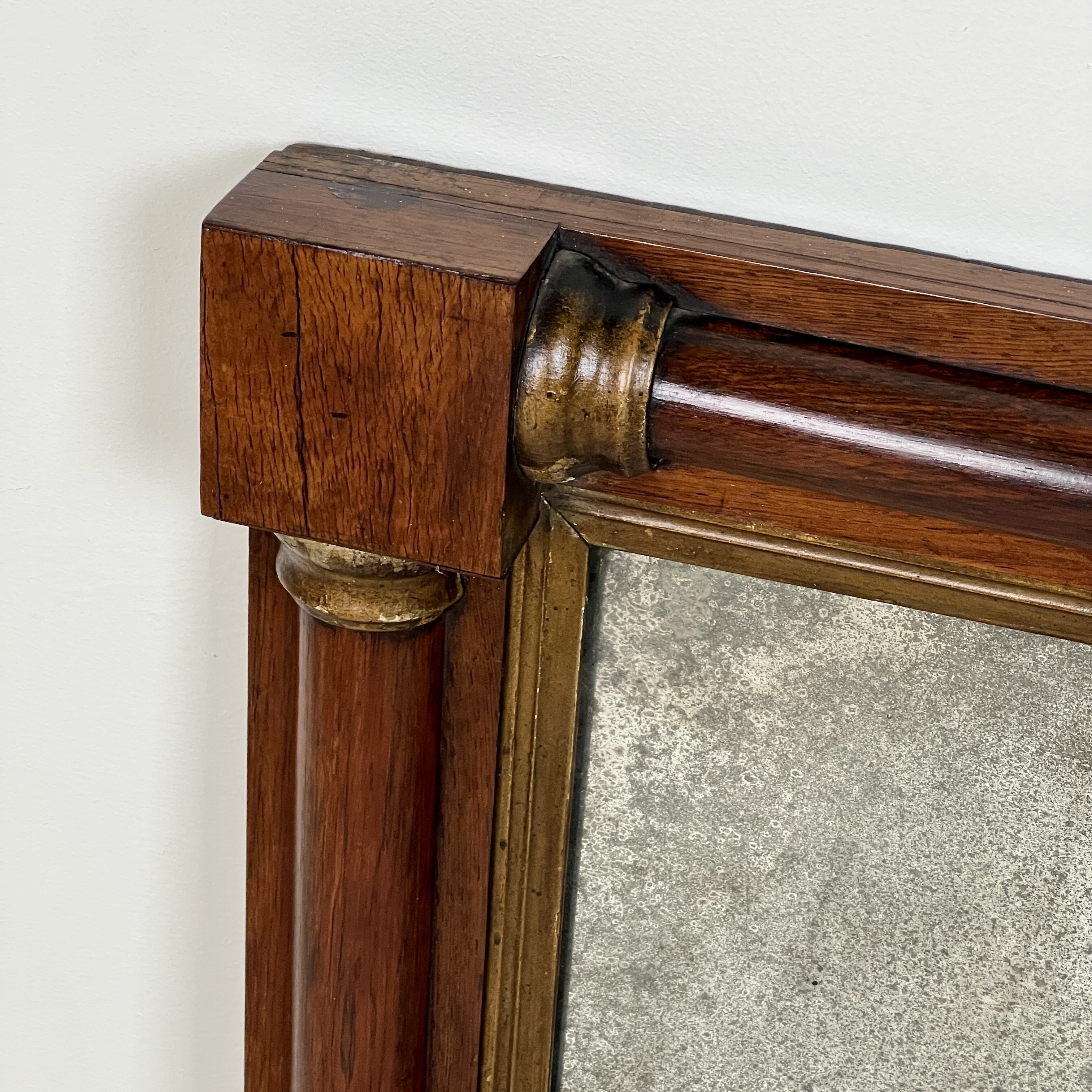 An Early 19th Century Mahogany Overmantel Mirror - Image 4