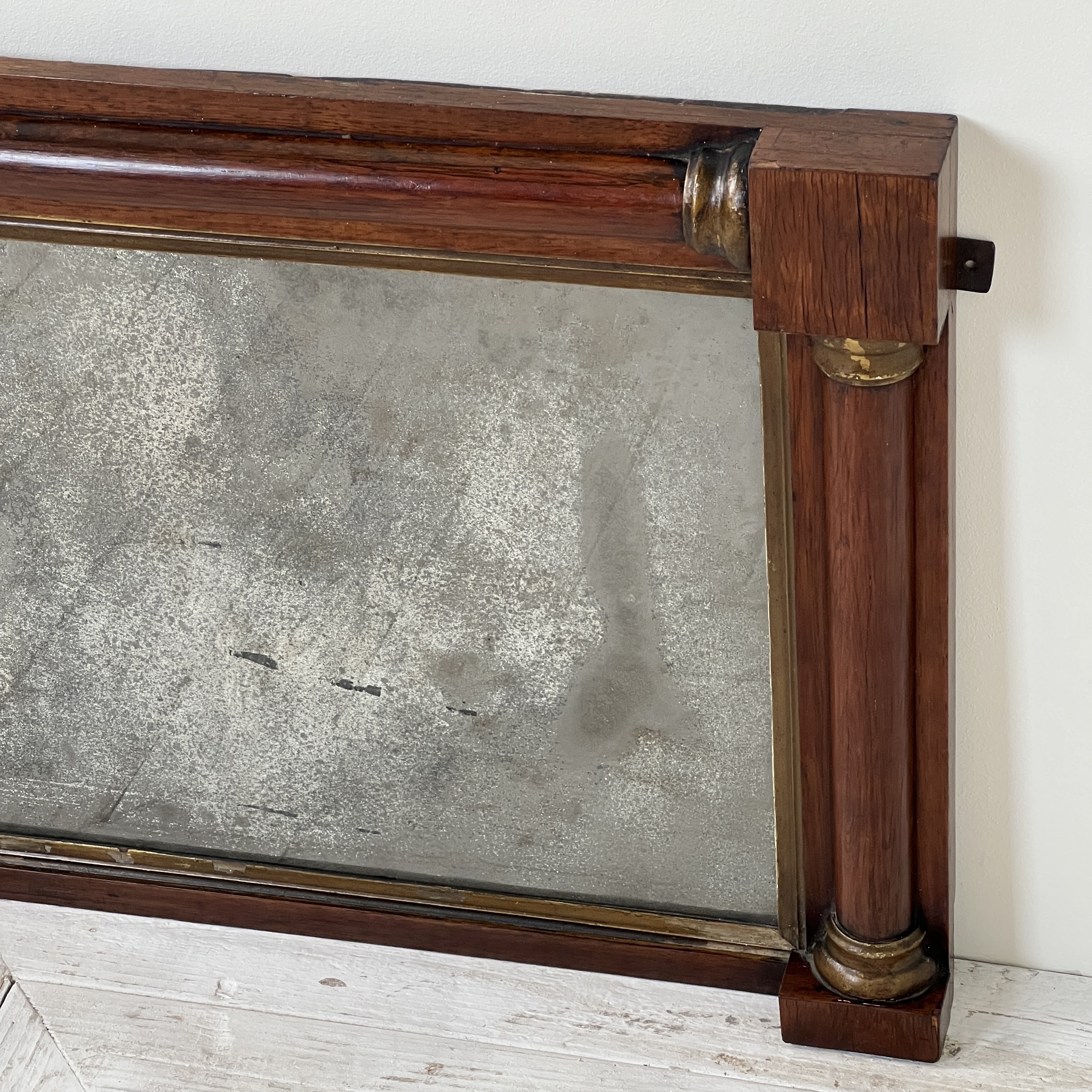 An Early 19th Century Mahogany Overmantel Mirror - Image 6