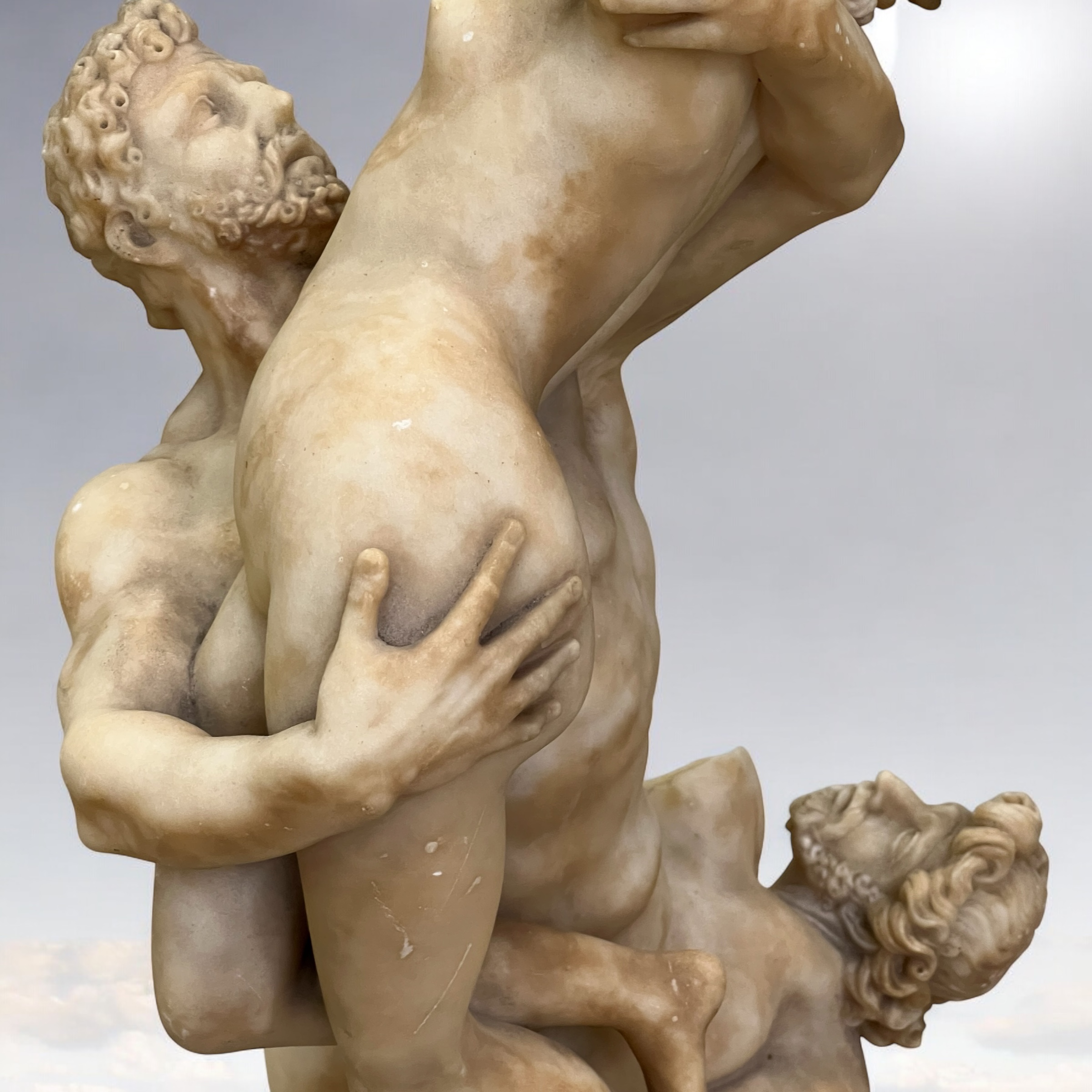 C19th Italian Carved Sculpture After Giambologna 'Abduction Of A Sabine Woman' - Image 5