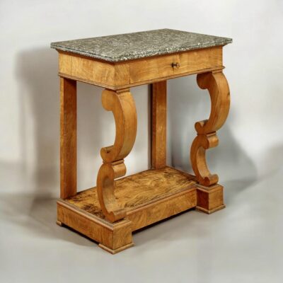 A Continental Marble Topped Console Table Circa 1850