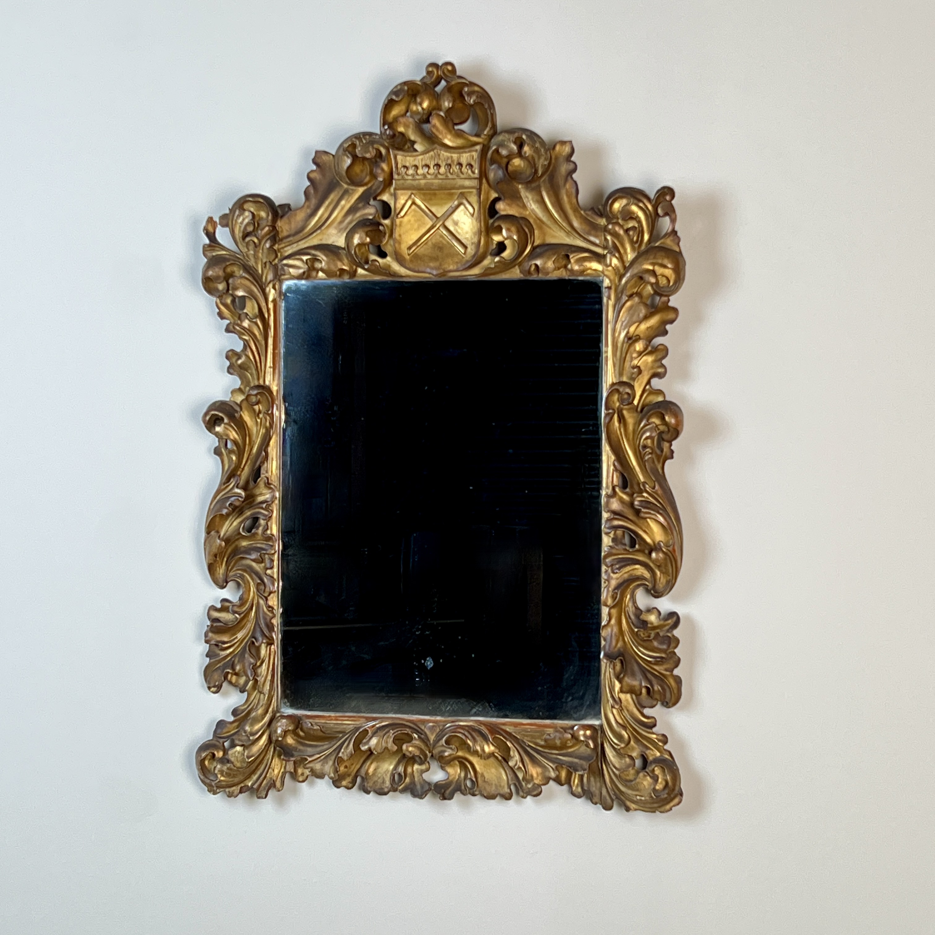 A C19th Continental Giltwood Wall Mirror - Image 3
