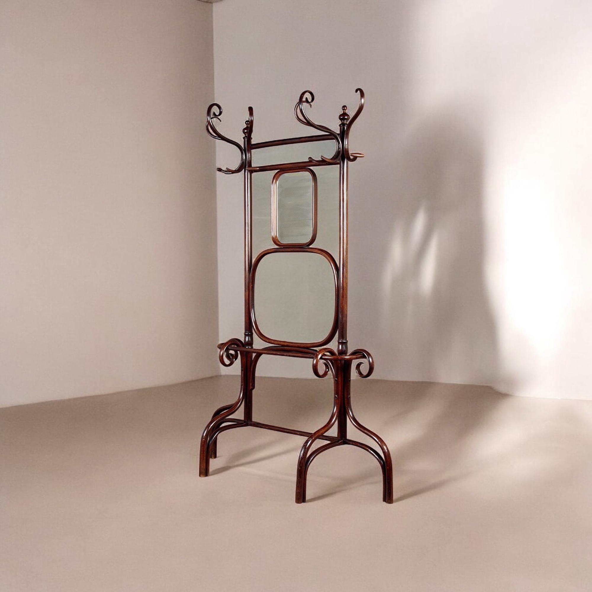 A Rare Bentwood Hallstand By Fischel Circa 1900 - Image 2