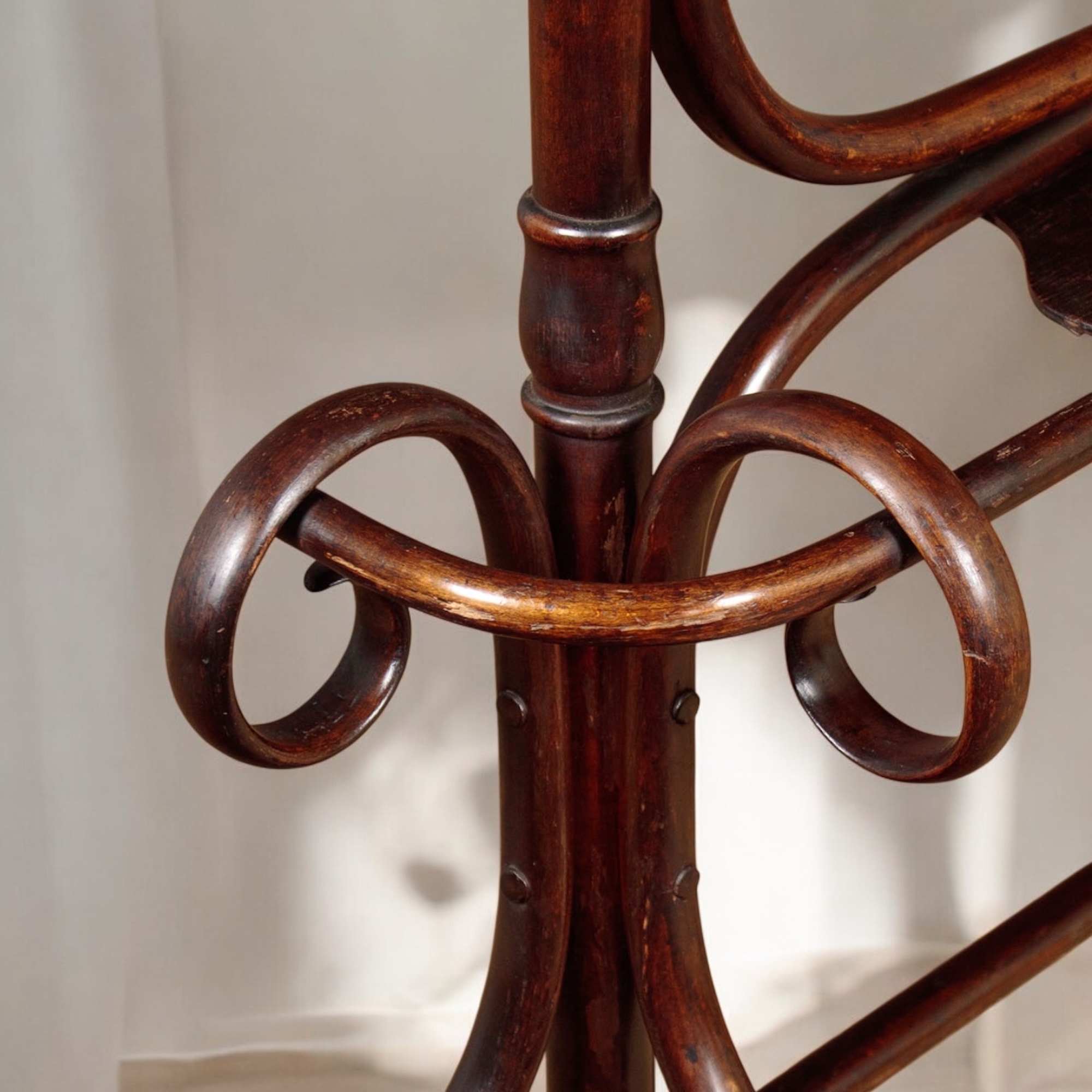 A Rare Bentwood Hallstand By Fischel Circa 1900 - Image 6