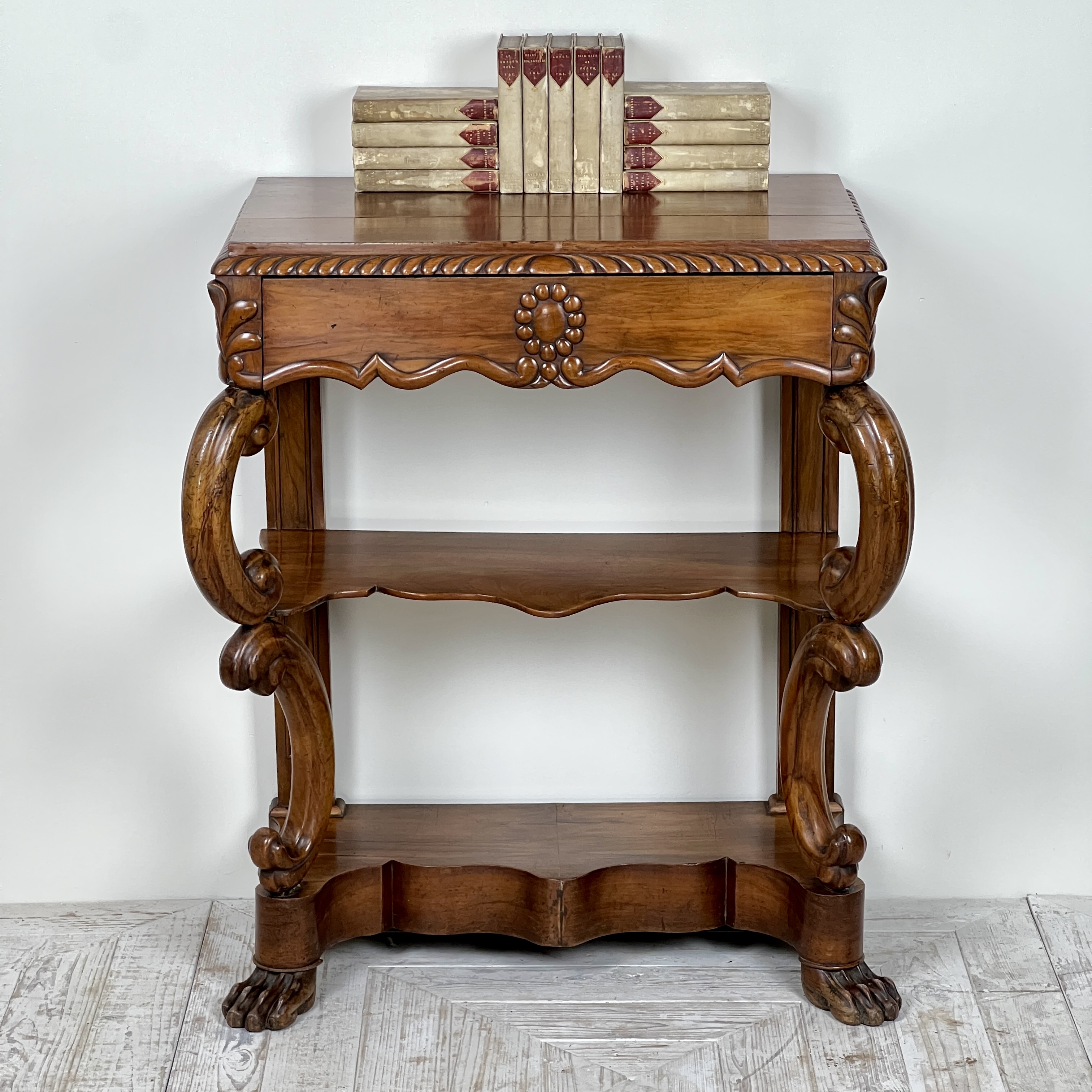 A 19th Century Walnut Console Table