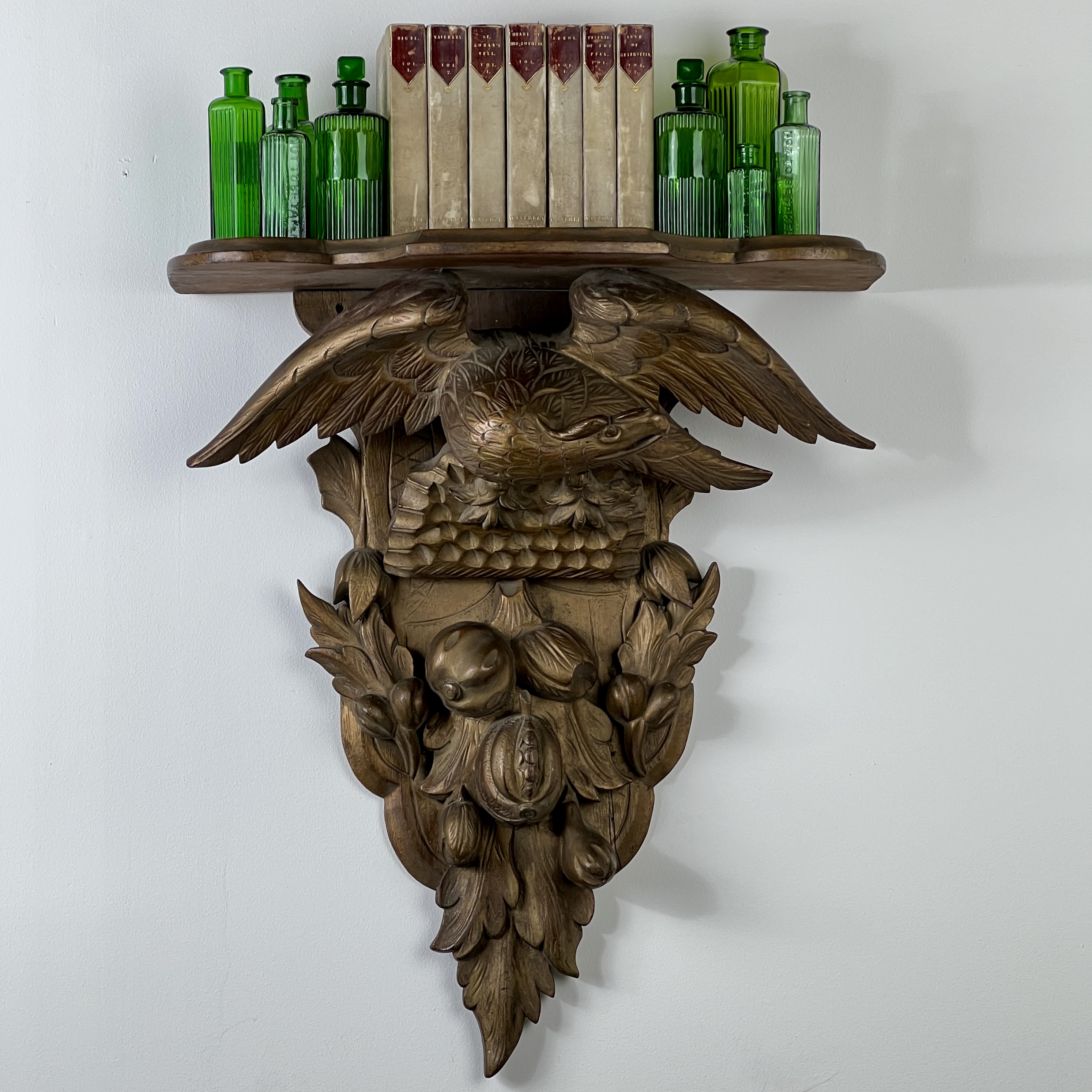 A C19th Carved Giltwood Wall Bracket - Image 5