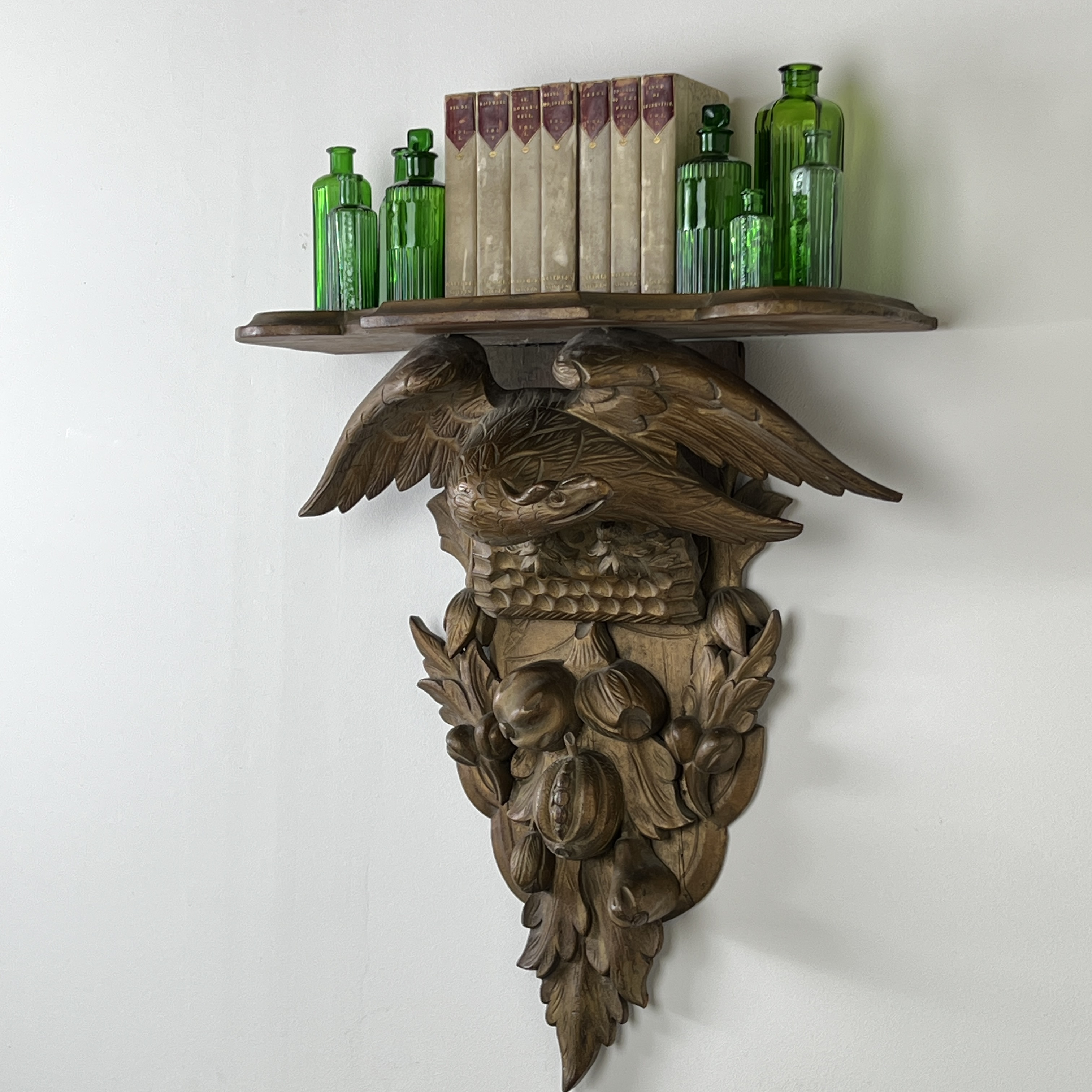 A C19th Carved Giltwood Wall Bracket - Image 2