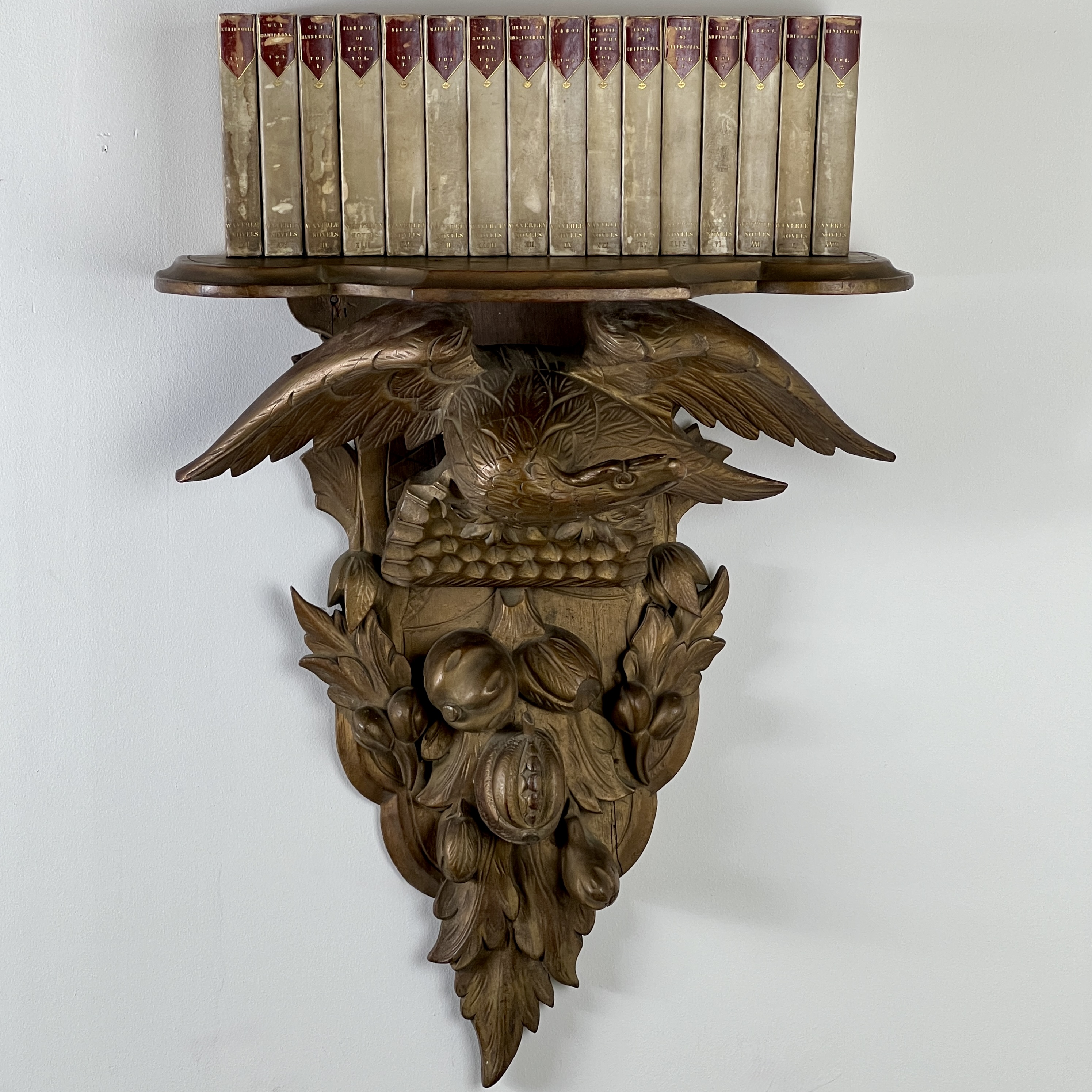 A C19th Carved Giltwood Wall Bracket - Image 4