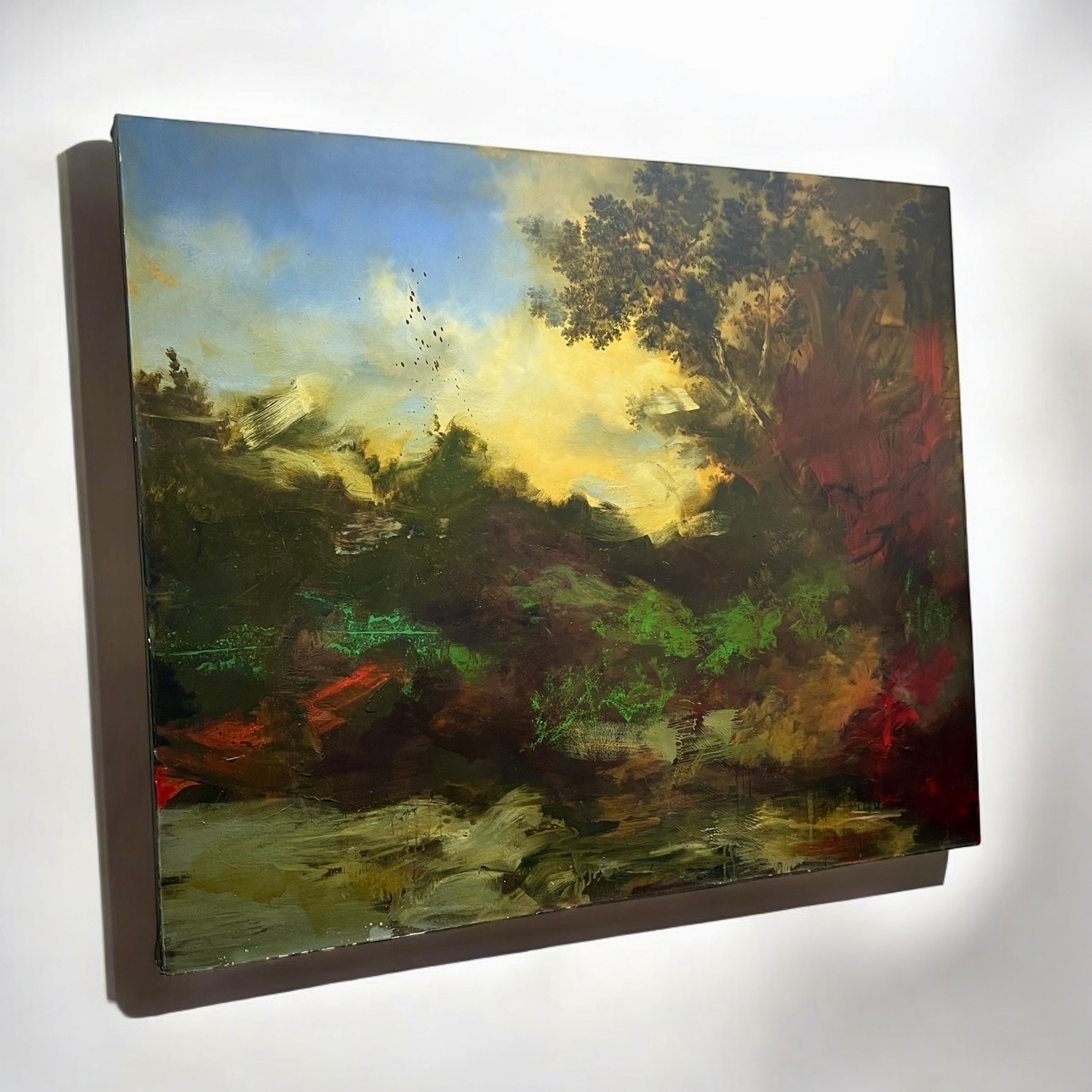 A Large Landscape Oil On Canvas By Alan Rankle - Image 3